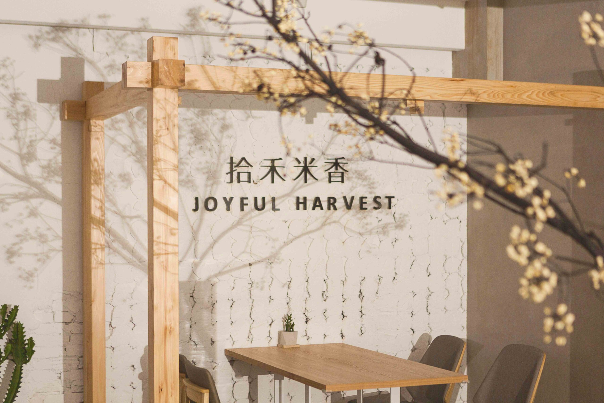 台湾 ポン菓子専門店のサイン及び内装設計・施工事例