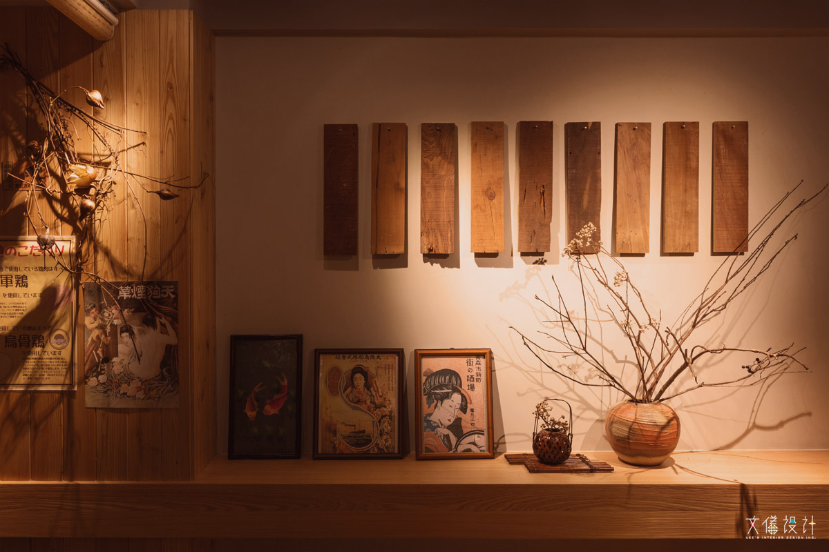 大正ロマンを醸し出すインテリアデザイン|居酒屋内装工事(台湾)