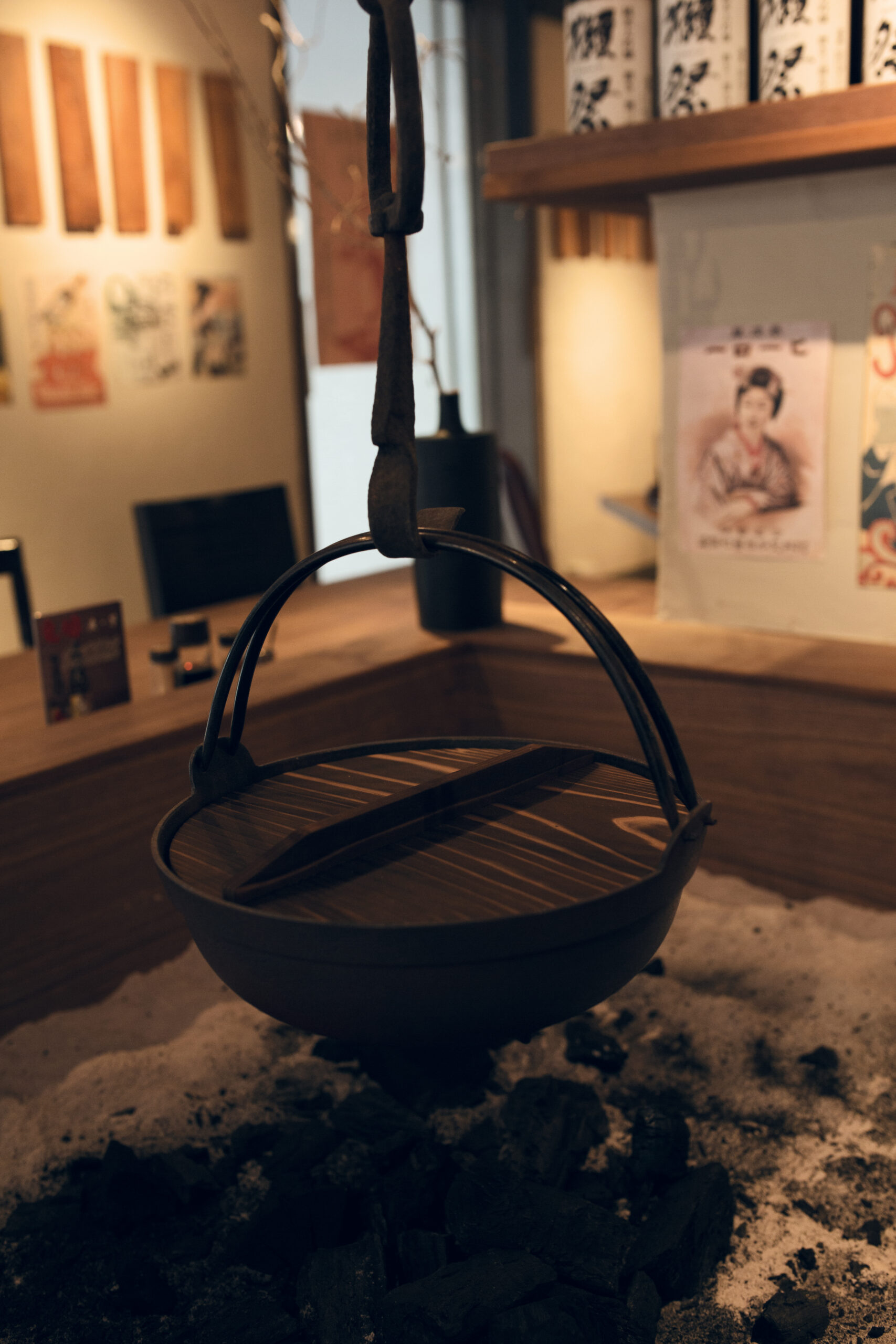 大正ロマンを醸し出すインテリアデザイン|居酒屋内装工事(台湾)